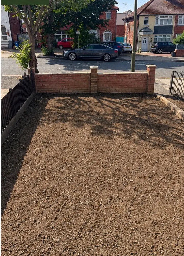 Front Garden Clearance — after